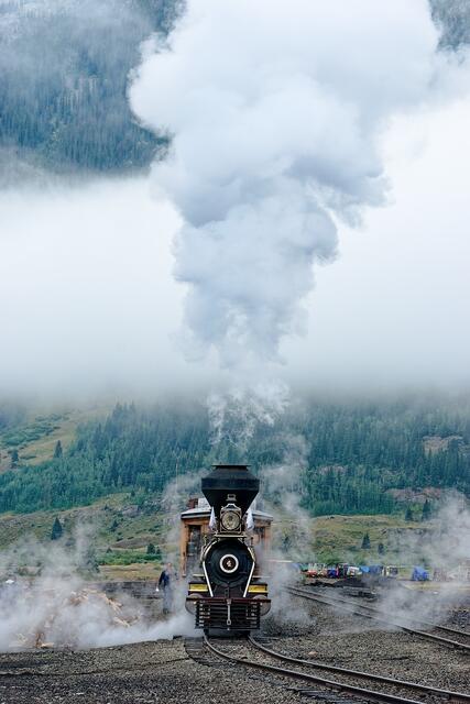 A Morning In Silverton print