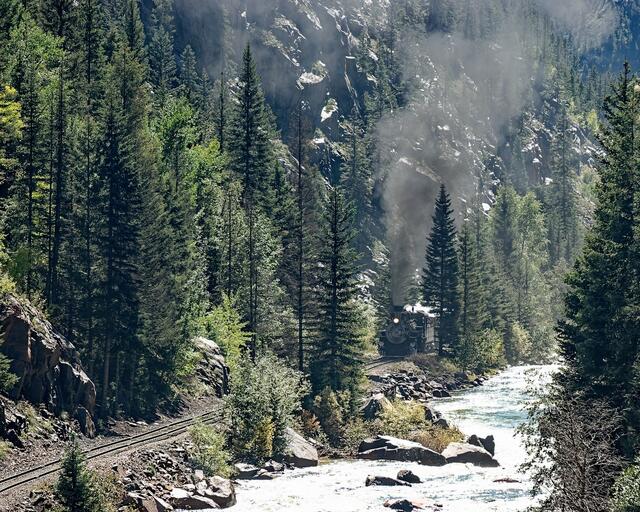 Animas Train print