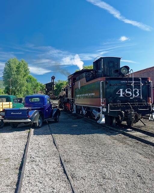Car Or Train print
