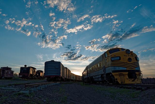 Golden Clouds print