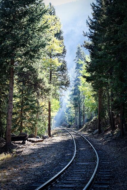 Smoke At The End Of The Curve print