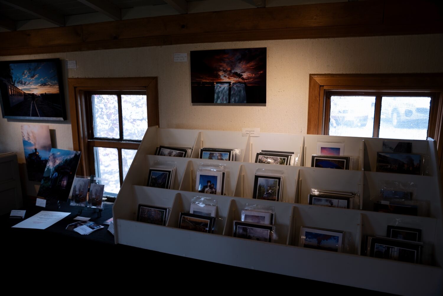 Caboose Gallery Inside