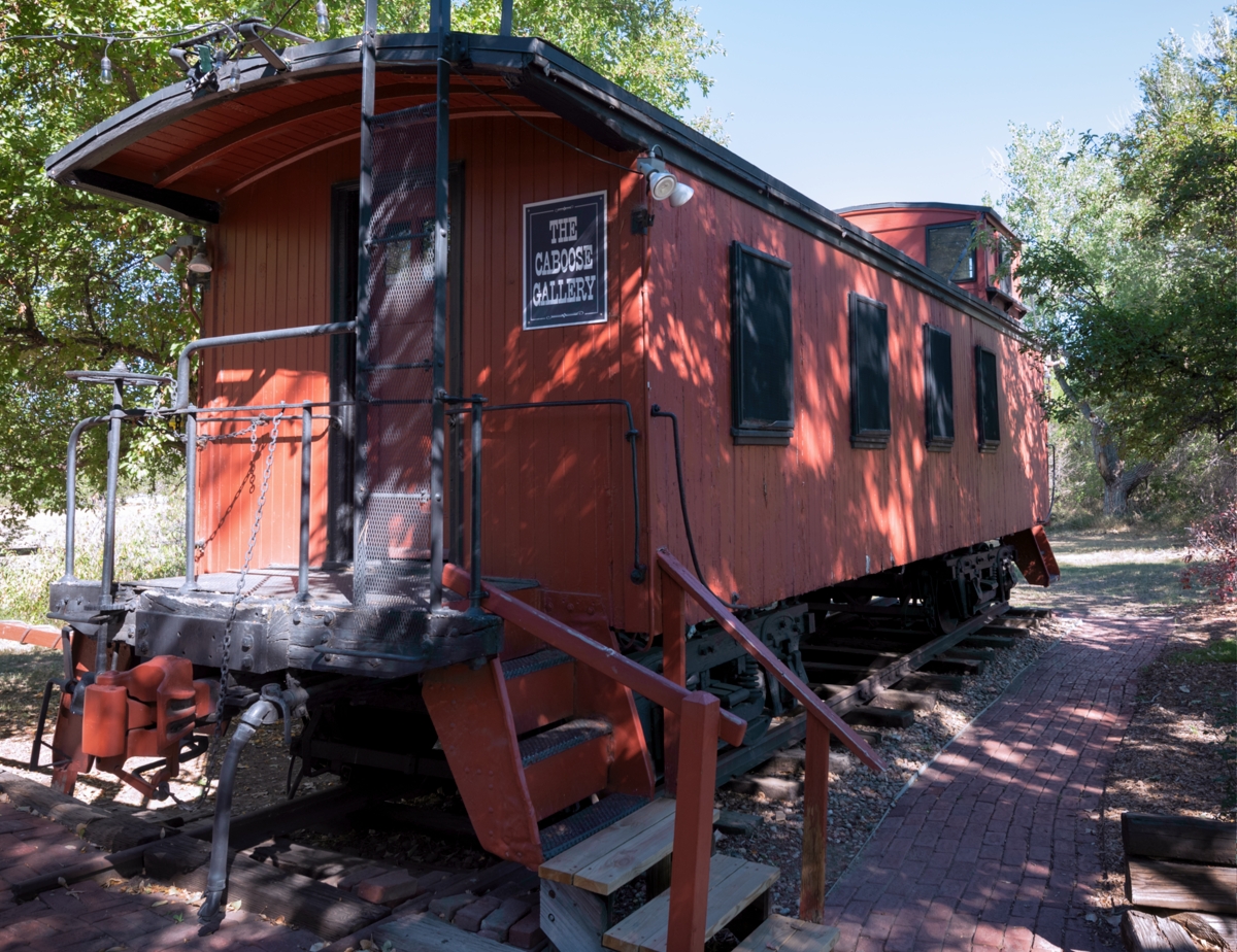 The Caboose Gallery in Littleton Colorado