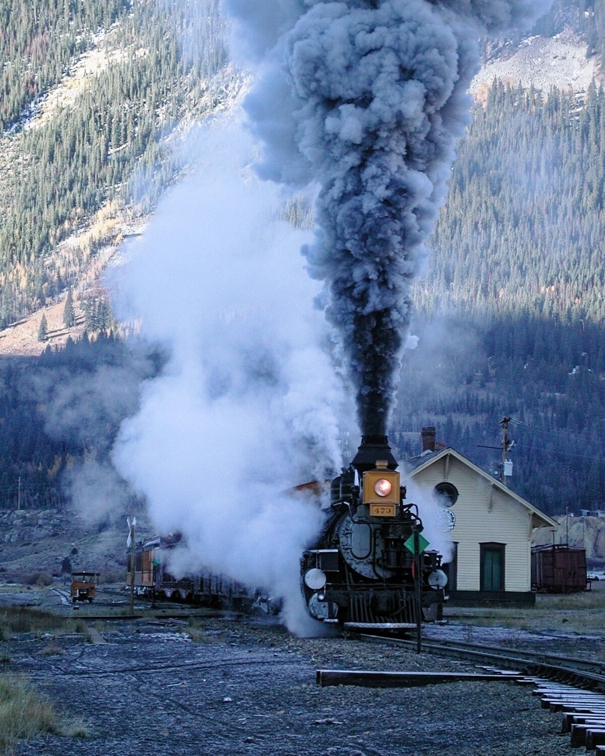 It's Time Just got the call and It's time to depart Silverton in the early morning hours.