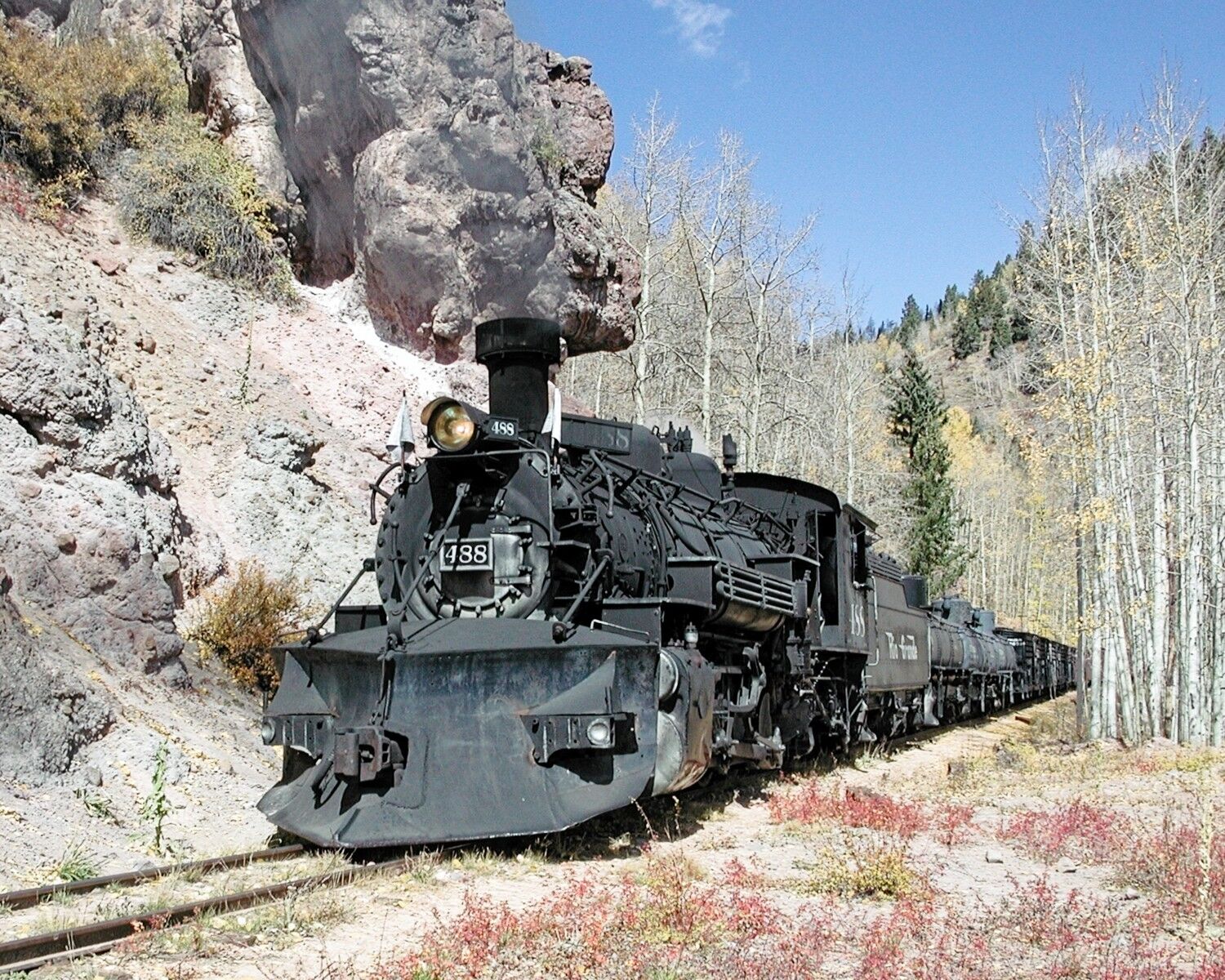 Just Like The Old Days A narrow gauge freight just like the old days on the CTSRR.